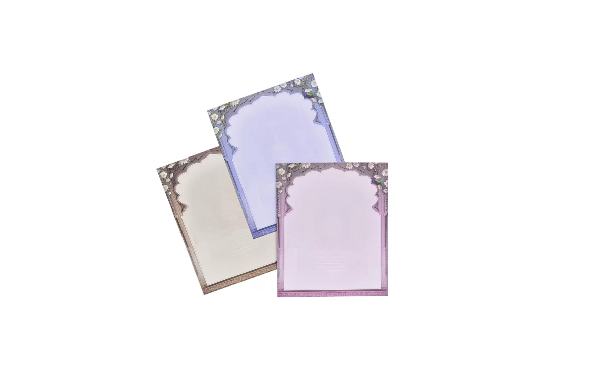 Bride & groom Wedding card with name glass sticker-BI-426 - Image 6