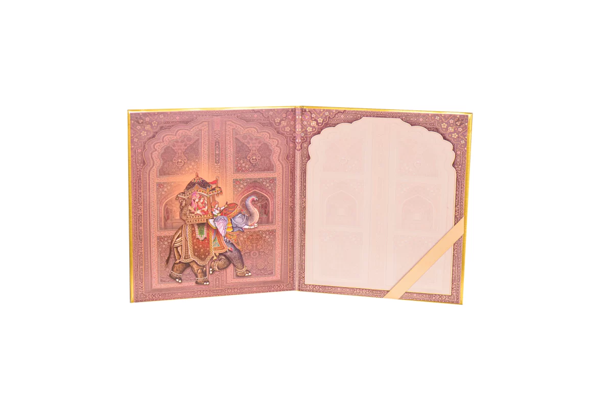 Bride & Groom wedding cards with name glass sticker-BI-438 - Image 6