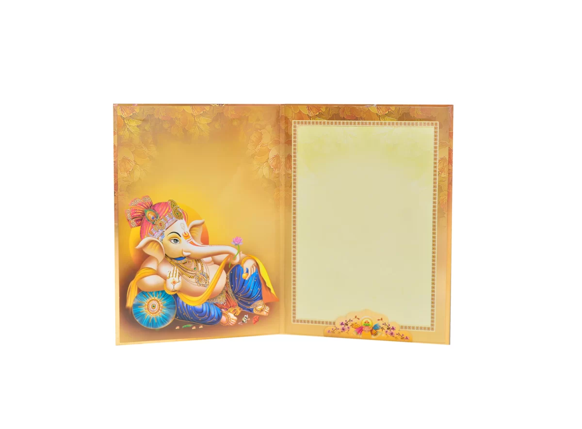 Radha Krishna and Bride & groom with name glass sticker-441 - Image 7