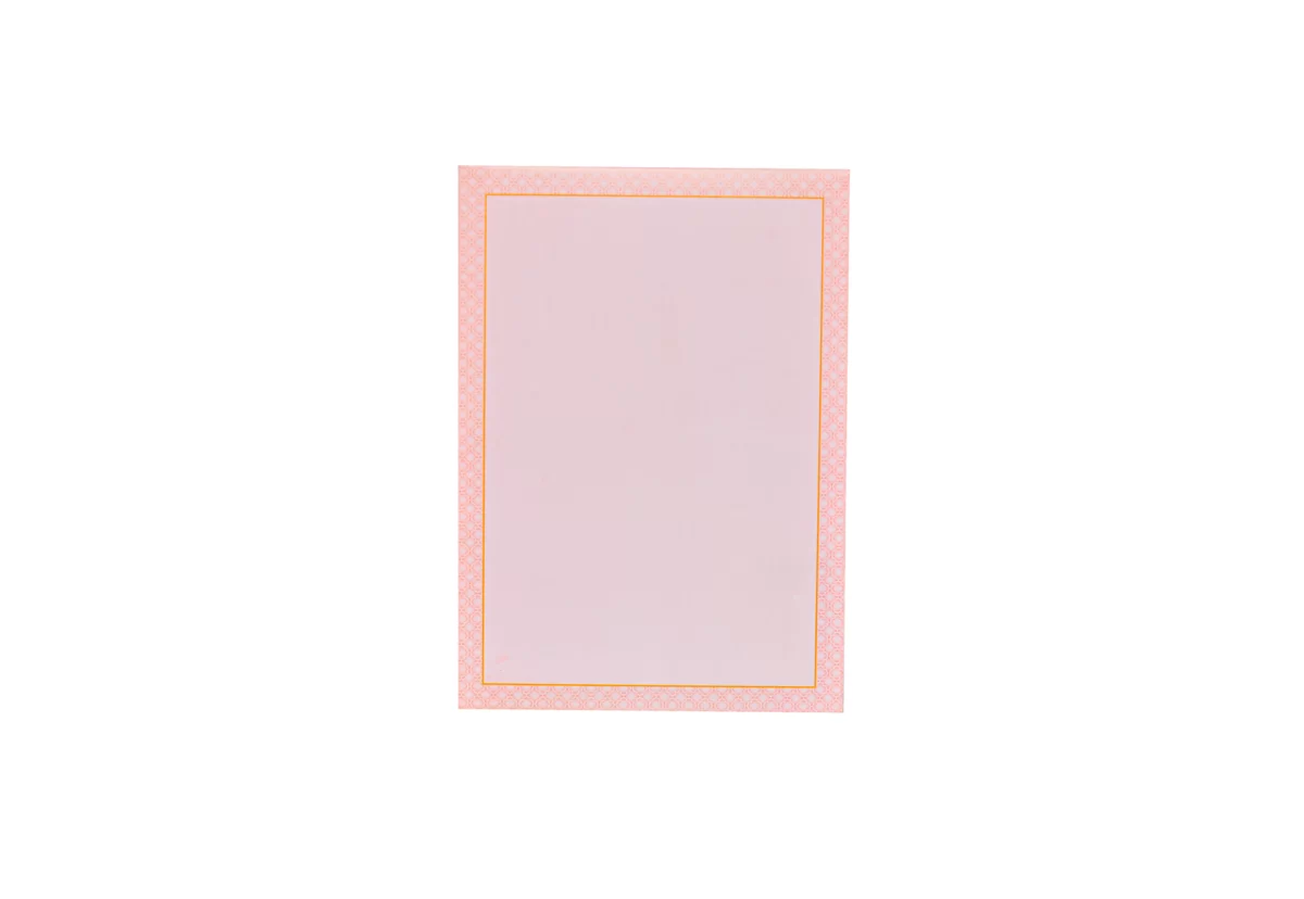 Floral Invitation card with Golden foil and glass sticker BI-446 - Image 4