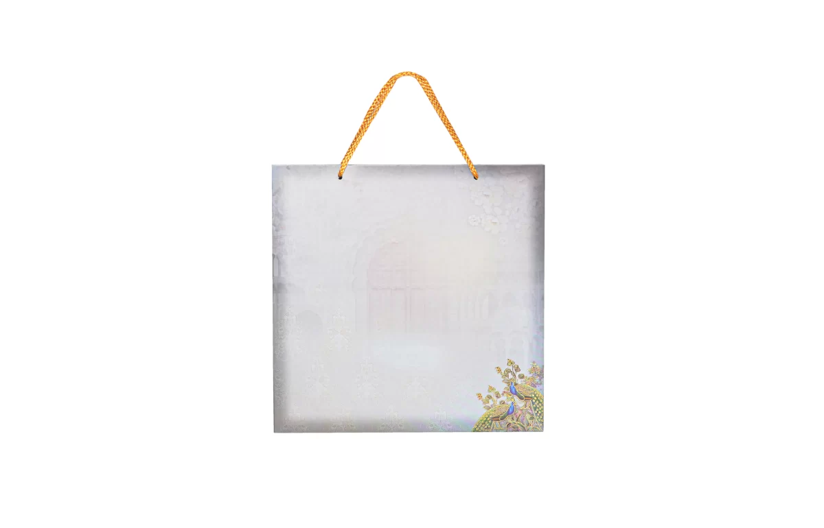 Multicolour Wedding Card with glass sticker BI-454 - Image 4