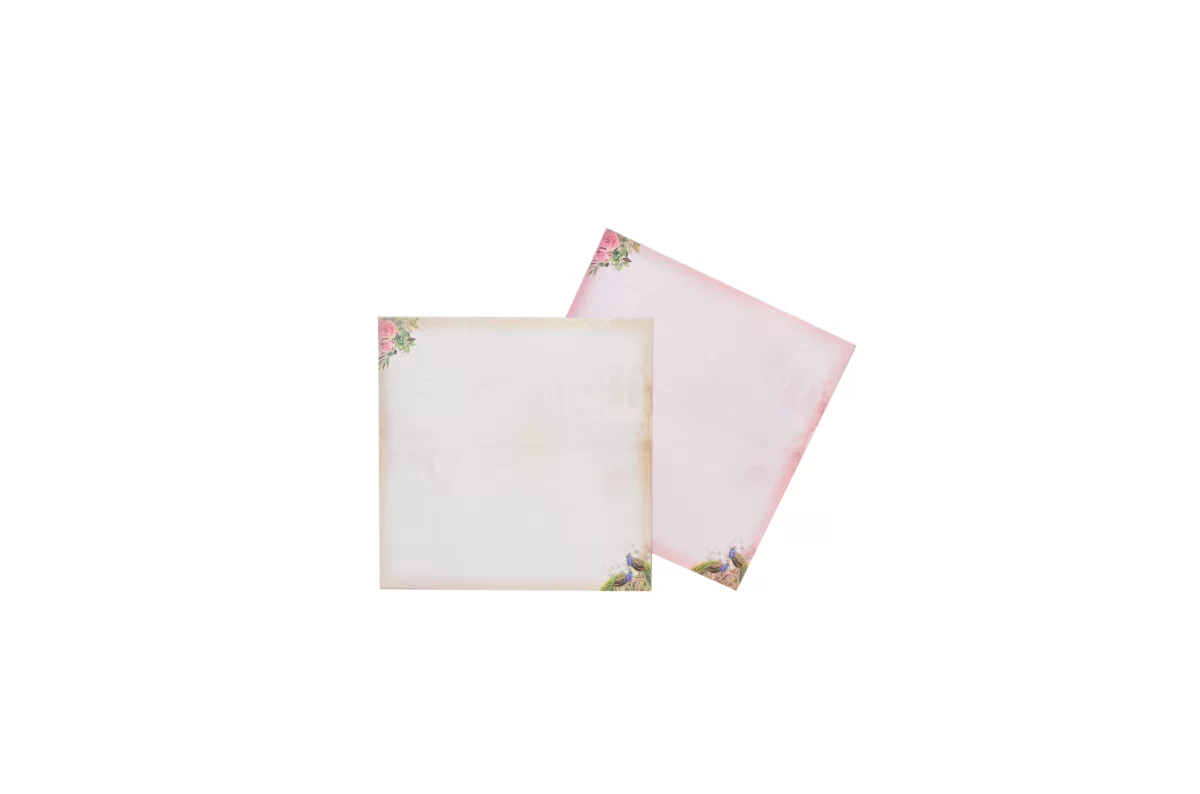 Multicolour Wedding Card with glass sticker BI-454 - Image 6