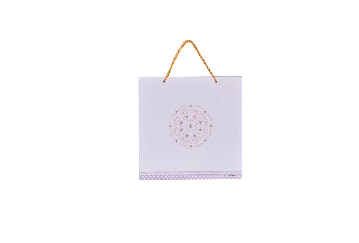 Lavender Invitation Card with glass sticker BI-456 - Image 5